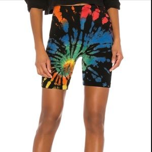 Milan Biker Short in Black Prism